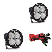 Load image into Gallery viewer, Squadron-R Pro Black LED Auxiliary Light Pod Pair With Harness Included