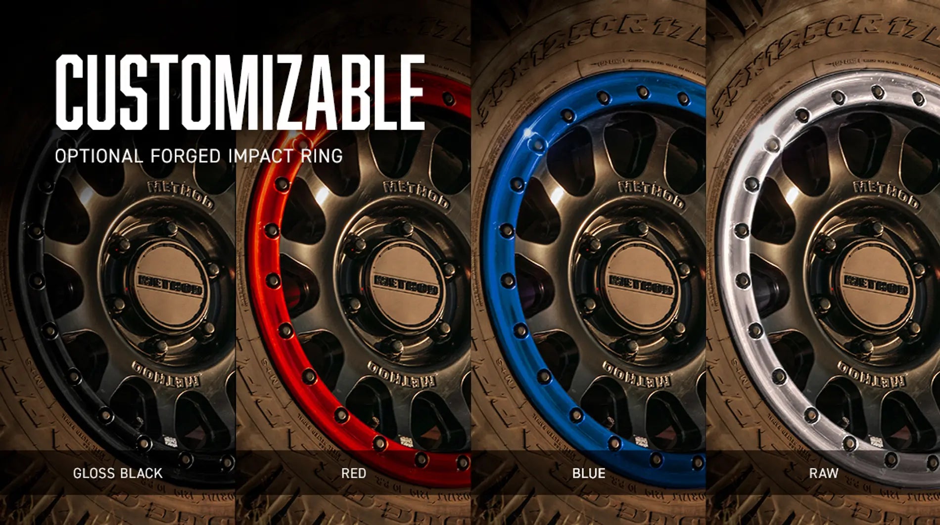 Method Race Wheels - MR709-HD Impact Rings – 88 Rotors Offroad
