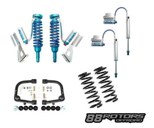 10-23 Toyota 4Runner KDSS King 2.5 Coilovers/Shocks W/Compression Adjusters, Camburg Tubular X-Joint UCA, OME Springs