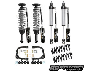 10-14 Toyota FJ Cruiser Fox Factory Race Series Coilovers, Shocks, Camburg Tubular X-Joint UCA, OME Springs