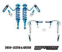 Load image into Gallery viewer, 2024+ Toyota Land Cruiser LC250 &amp; Lexus GX550 King 2.5 Coilovers/Shocks W/Compression Adjusters UCA OPTIONS