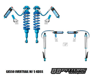 2024+ Lexus GX550 Overtrail w/E-KDSS King 2.5 Coilovers/Shocks W/Compression Adjusters UCA OPTIONS