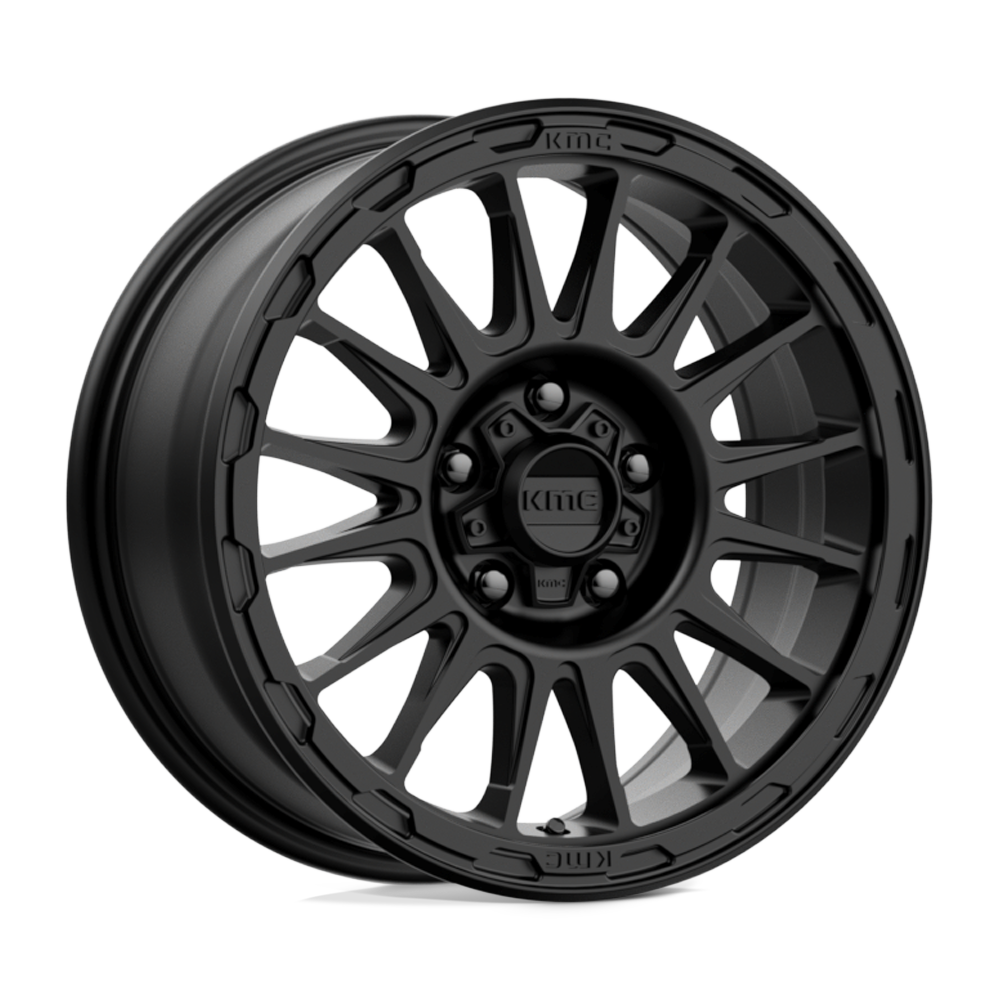 KMC IMPACT WHEELS 17X8.5 +0 MATTE BLACK (6X5.5 | 6X139.7)