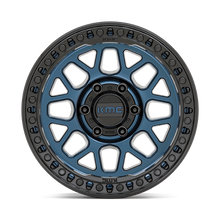 Load image into Gallery viewer, KMC GRS WHEELS - MIDNIGHT BLUE WITH GLOSS BLACK LIP