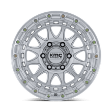 Load image into Gallery viewer, KMC CRUX WHEELS - GLOSS SILVER WITH MACHINED FACE