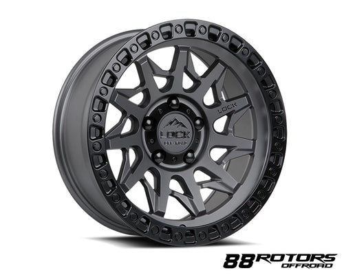 Lock Offroad Wheels | LUNATIC Matte Gunmetal