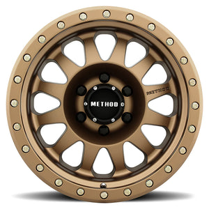 Method Race Wheels MR304 17x8.5 +0 6x139.7 Method Bronze
