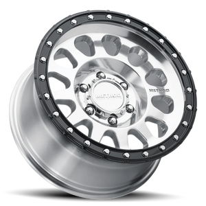 Method Race Wheels - MR315 Polished - Gloss Black Lip – 88 Rotors Offroad