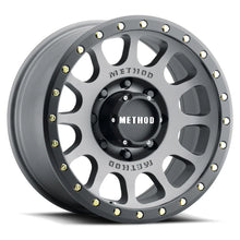 Load image into Gallery viewer, Method Race Wheels - MR305 Titanium - Matte Black Lip