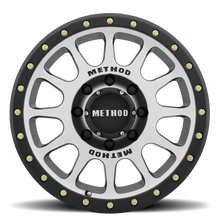 Load image into Gallery viewer, Method Race Wheels - MR305 Machined Silver - Matte Black Lip