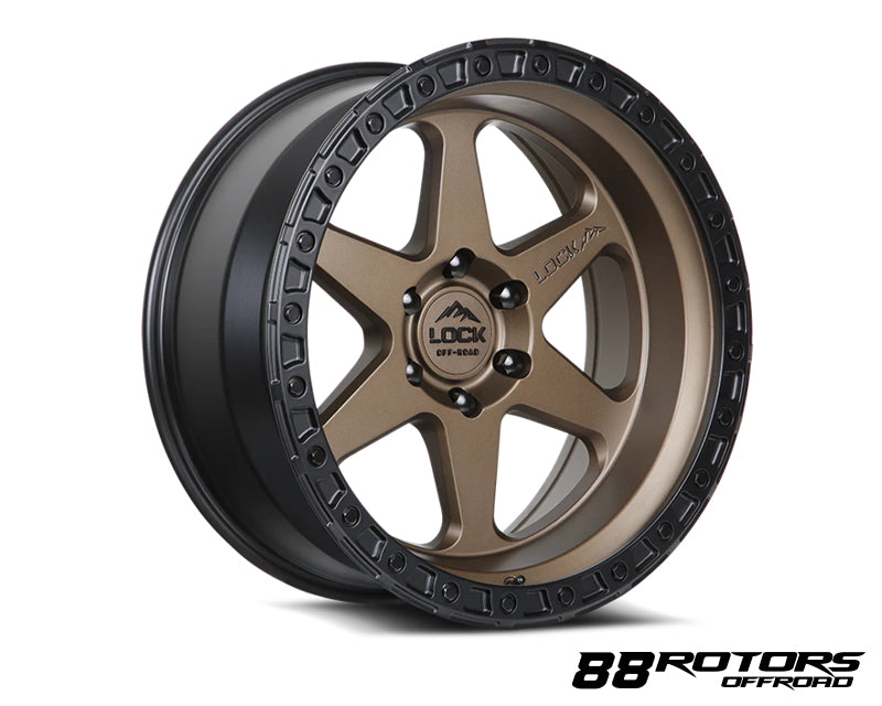 Lock Offroad Wheels | Olympus Matte Bronze – 88 Rotors Offroad