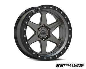 Lock Offroad Wheels | Olympus Matte Gunmetal