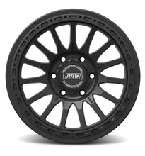 Load image into Gallery viewer, RRW RR7-H FLOW FORM 17X8.5 +0 MATTE BLACK (6X5.5 | 6X139.7) HYBRID BEADLOCK