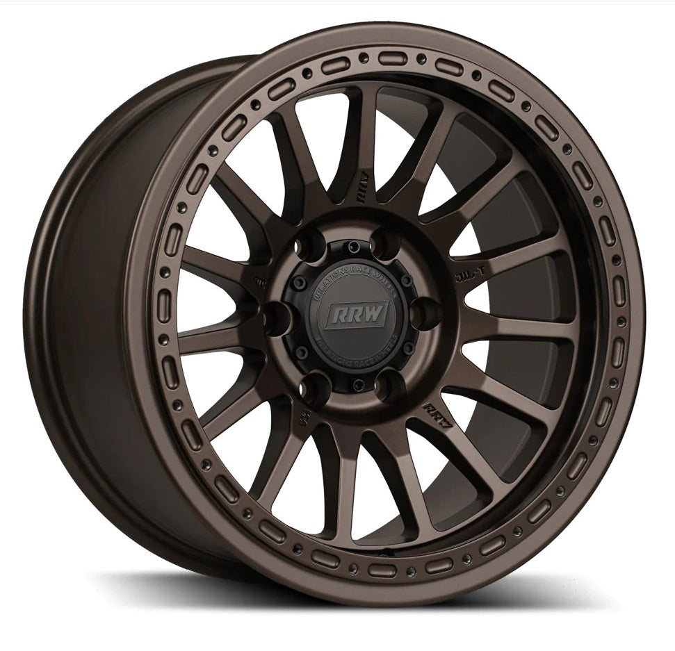 RRW RR7-H FLOW FORM 17X8.5 +0 MATTE BRONZE (6X5.5 | 6X139.7) HYBRID BEADLOCK