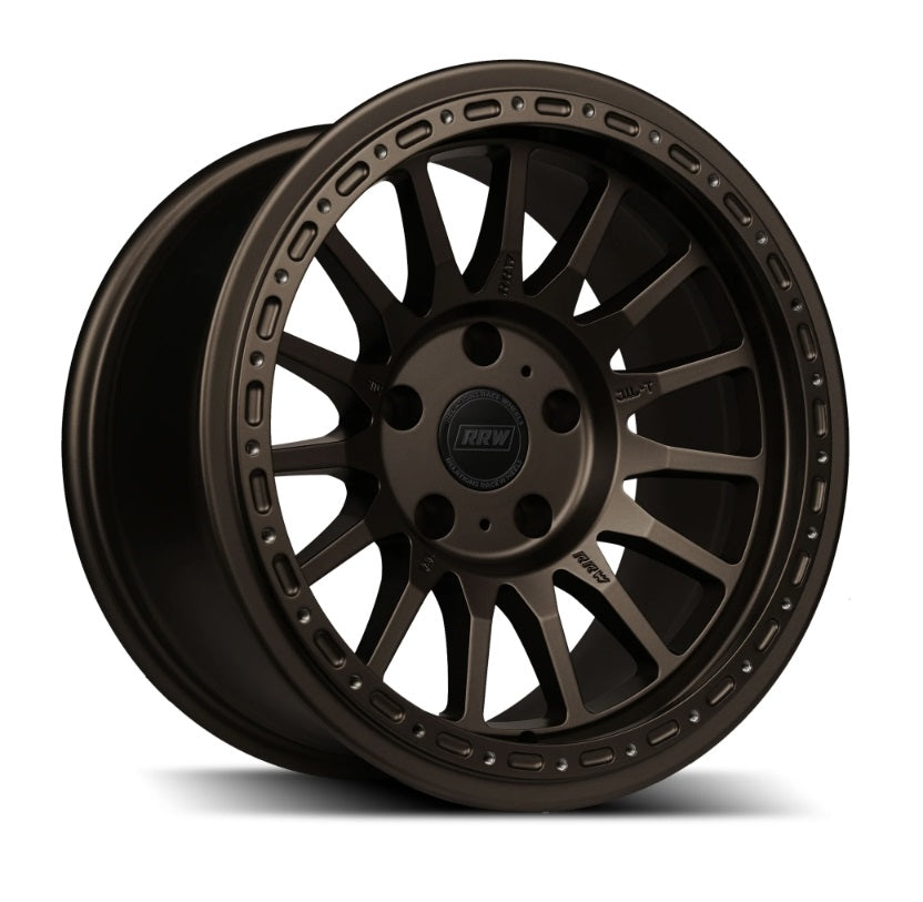 RRW RR7-H FLOW FORM 17X8.5 +0 MATTE BRONZE (5x150) HYBRID BEADLOCK