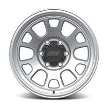 Load image into Gallery viewer, RRW RR5-H FLOW FORMED 17X8.5 +0 MACHINED SILVER (6X5.5 | 6X139.7) HYBRID BEADLOCK