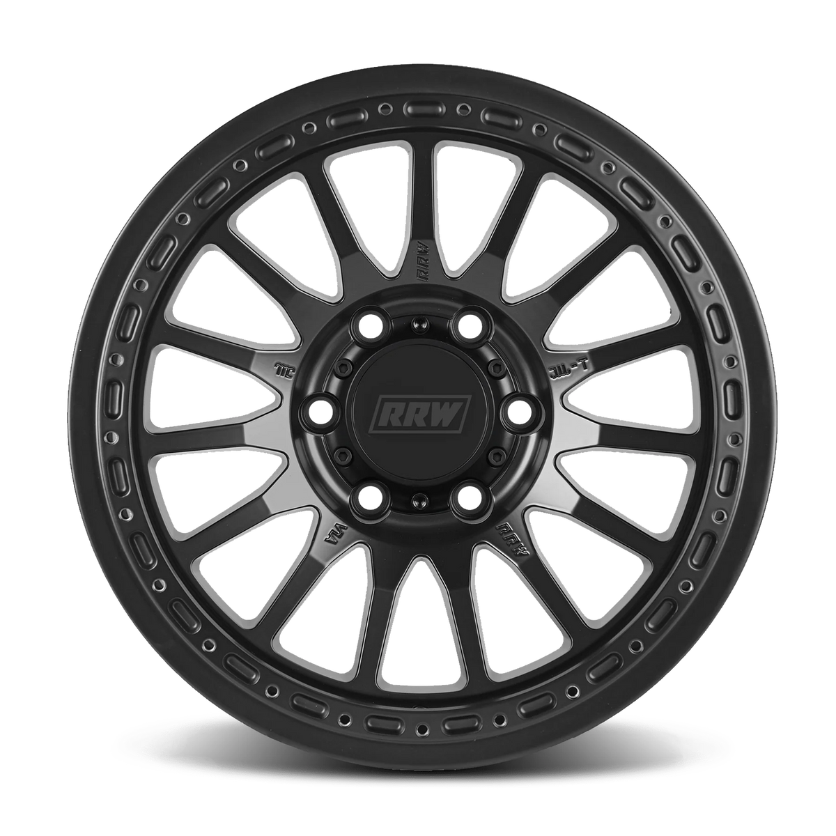 RRW RR7-H FLOW FORMED 17X8.5 MATTE BLACK (6X5.5 | 6X139.7) HYBRID BEAD ...