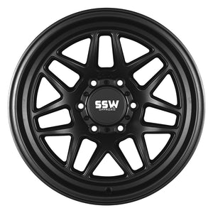 SIERRA / MATTE BLACK / 17X9.0 -25 6x139.7