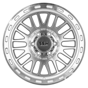 GRIFFON / MACHINED SILVER / 17X9.0 -25 6x139.7