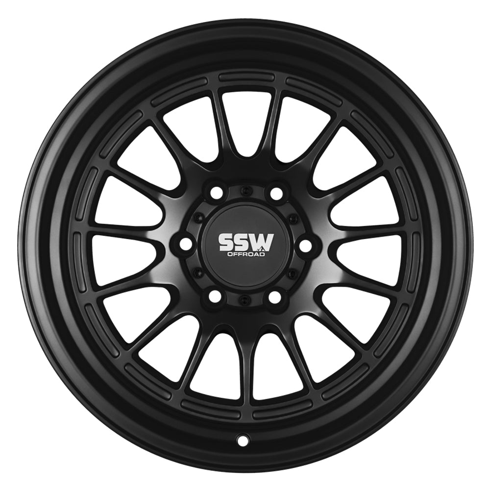 DAKAR / MATTE BLACK / 17X9.0 -25 6x139.7