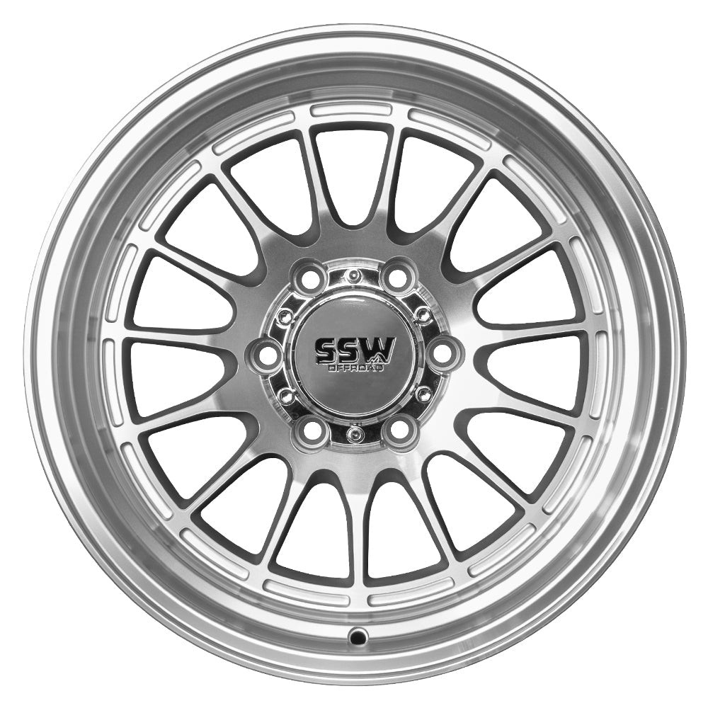 DAKAR / MACHINED SILVER / 17X9.0 -25 6x139.7