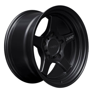 STRYKER / MATTE BLACK / 17x9.0 +0 5x150