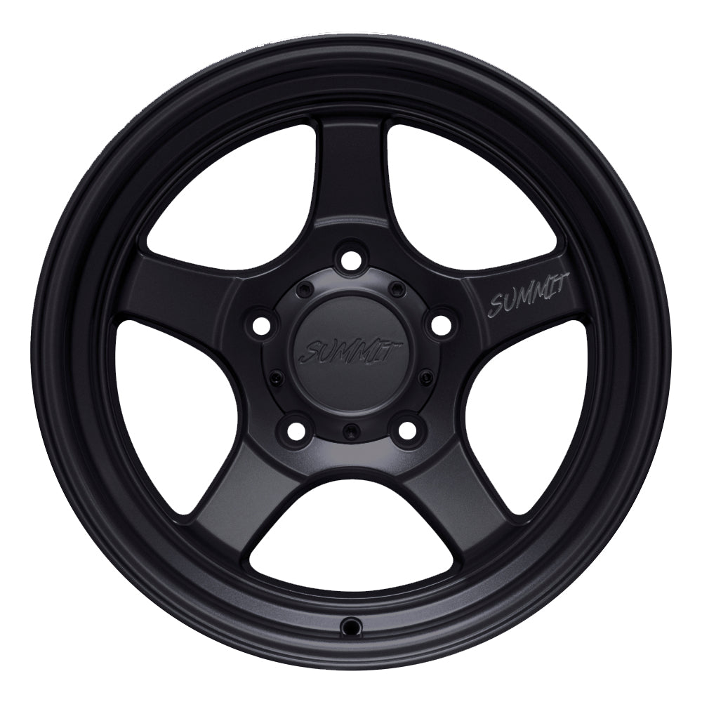 STRYKER / MATTE BLACK / 17x9.0 +0 5x150