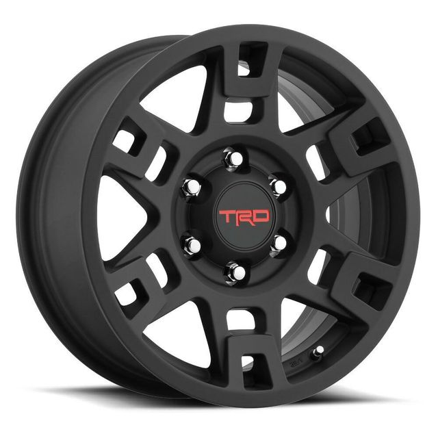 Genuine Toyota TRD Pro Wheels 17x7 OEM Matte Black