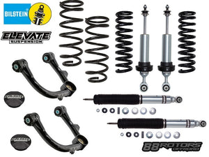 22-26 Toyota Tundra 6112 & 6100 Shocks & Springs, Elevate UCA