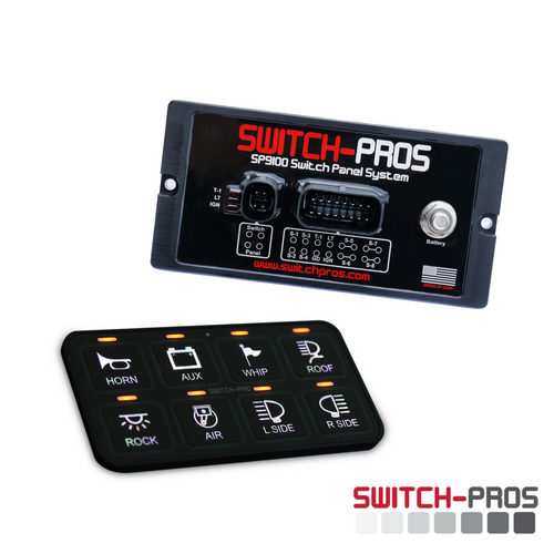 Switch-Pros SP-9100 8-Switch Panel Power Management System