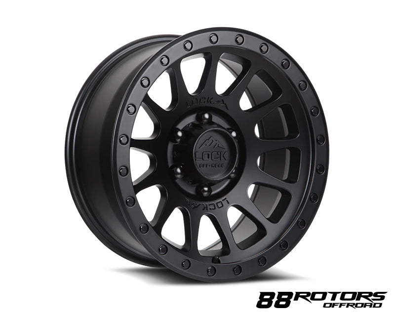 Lock Offroad Wheels | YOSEMITE Matte Black