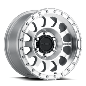 Method Race Wheels MR315 17x8.5 +0 6x139.7 Machined Silver