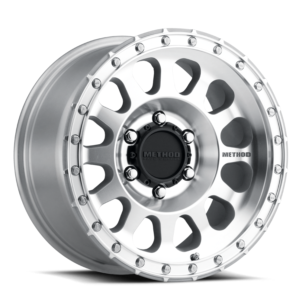 Method Race Wheels MR315 17x8.5 +0 6x139.7 Machined Silver