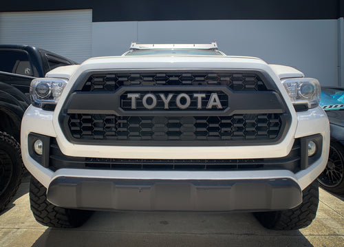 2016-2023 Toyota Tacoma TRD Pro Style Grille / Optional TSS Garnish & Optional Lights